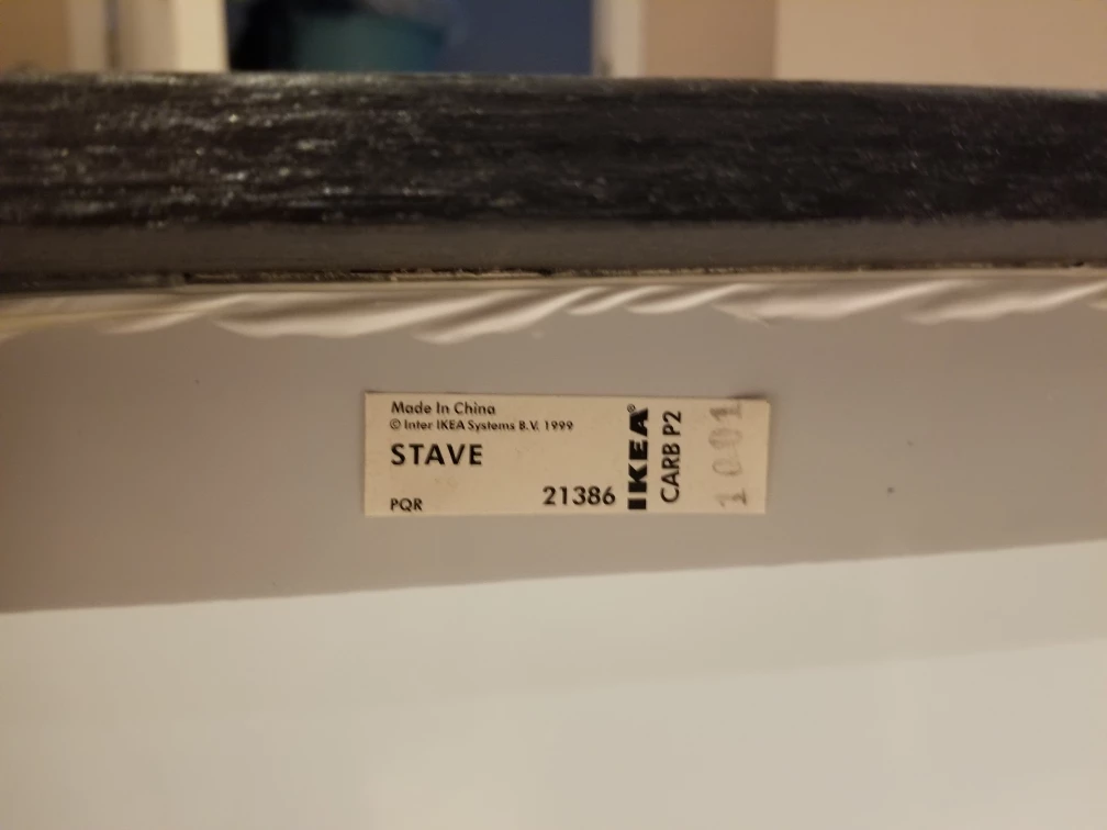IKEA STAVE Mirror - Black Frame - photo 5