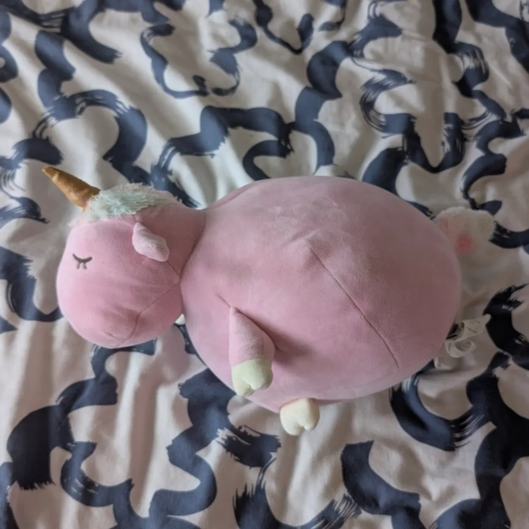 Adorable Pink Unicorn Plush Toy image indicator(2)