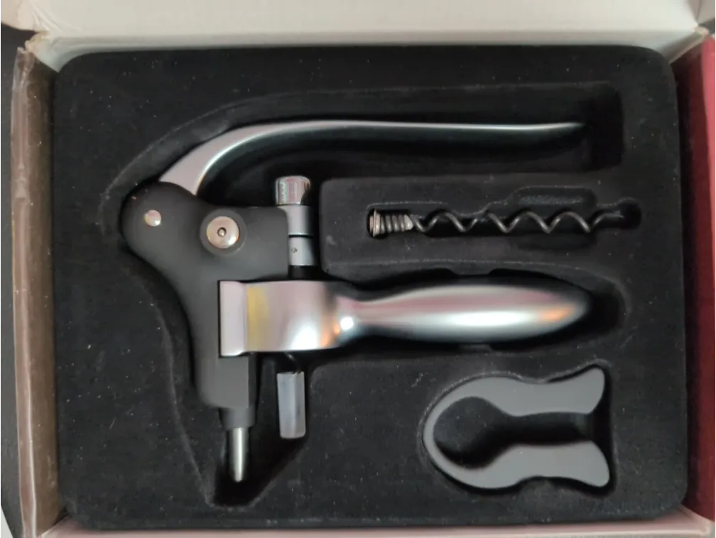 Corkscrew Set - Ez Pull 3-in-1 Zinc Alloy image indicator(2)