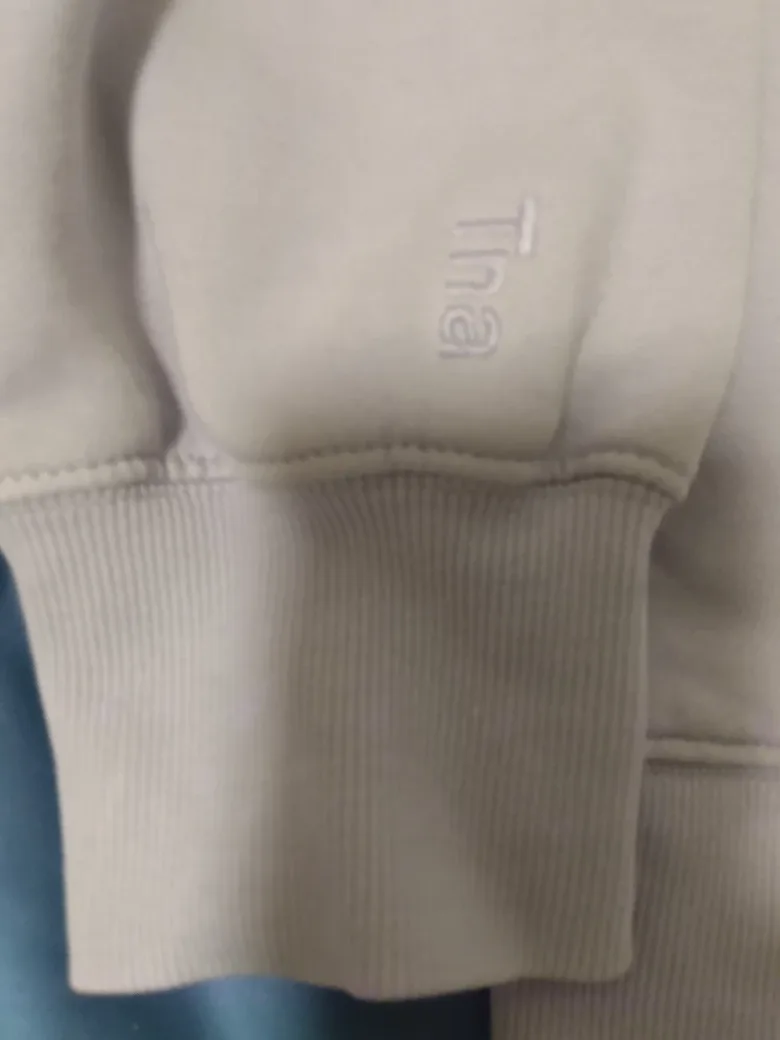 TNA CozyAF Light Purple Crewneck Sweatshirt Large image indicator(5)