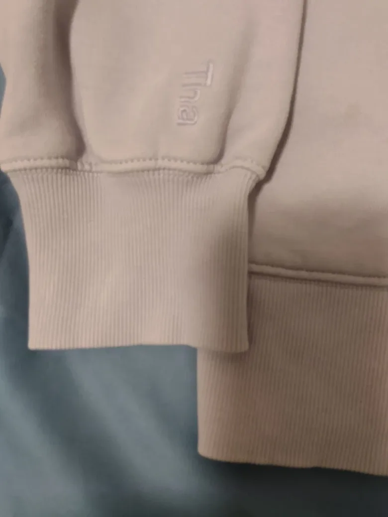 TNA CozyAF Light Purple Crewneck Sweatshirt Large image indicator(6)