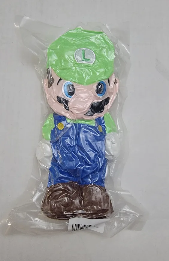 10-inch Luigi Plush Toy – Soft Gift for Kids & Fans image indicator(3)