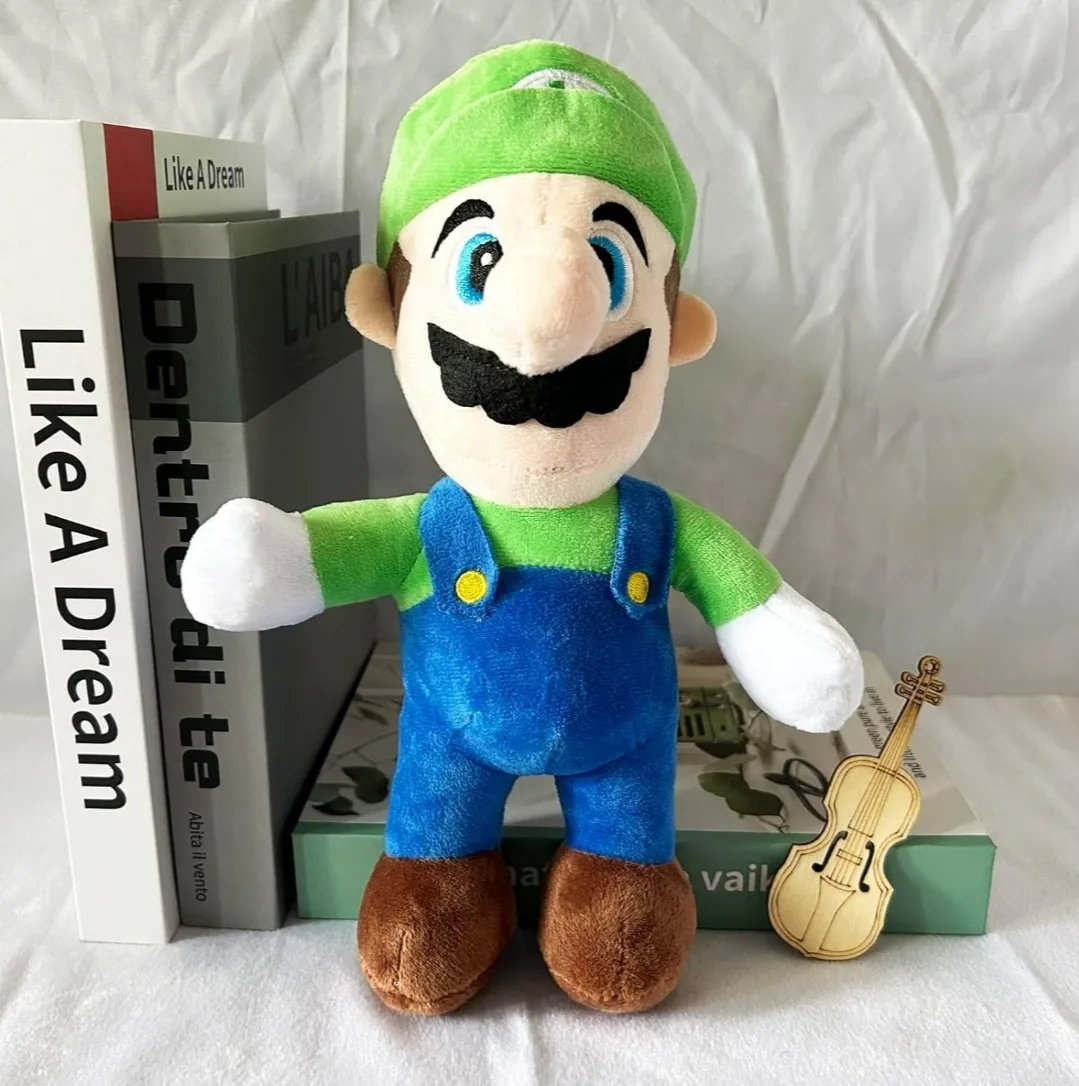 10-inch Luigi Plush Toy – Soft Gift for Kids & Fans image indicator(7)