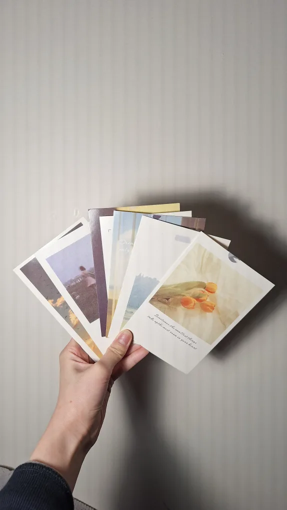 30 korean style postcard assorted image indicator(4)