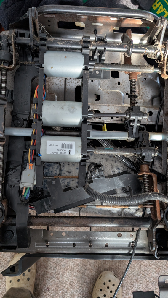 GMC power seat motors