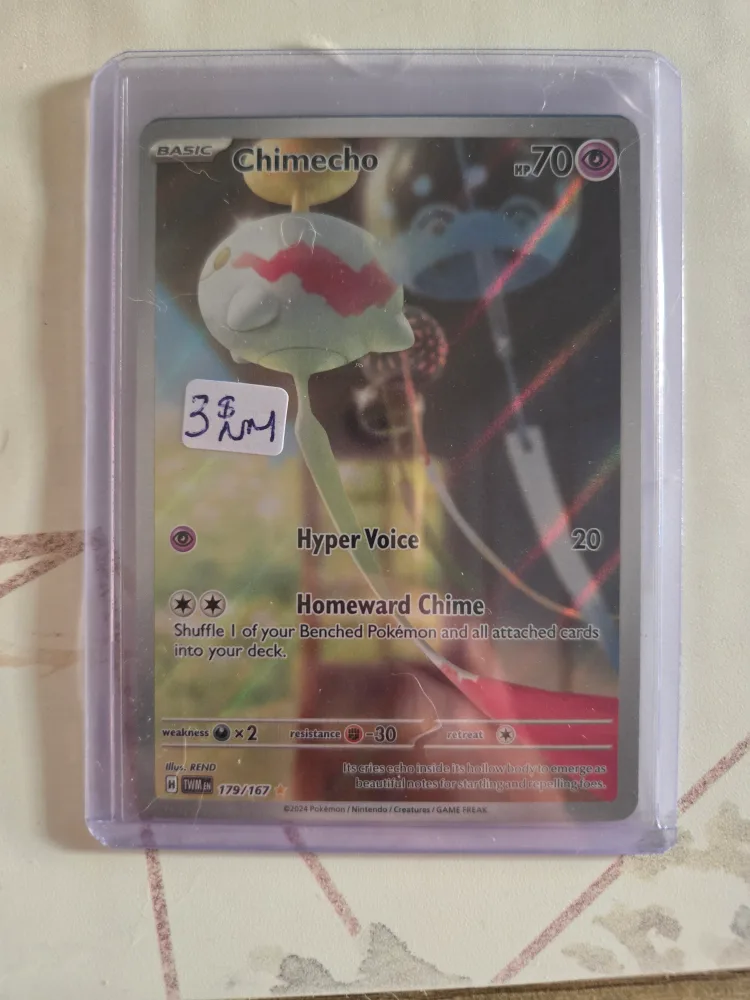 Pokemon Card - Chimecho 179/167 - Sword & Shield - Vivid Voltage thumbnail