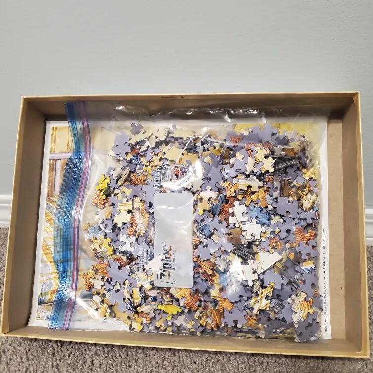 Cobble Hill 1000-Piece Puzzle - Sleeping Cat image indicator(7)