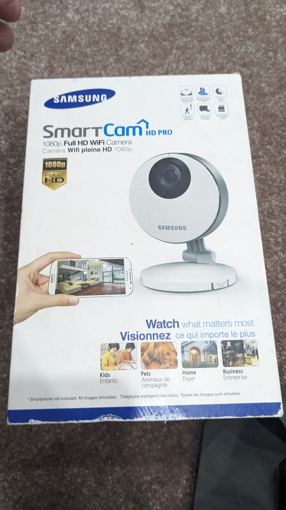 Samsung SmartCam HD Pro 1080p Full HD WiFi Camera - photo 4