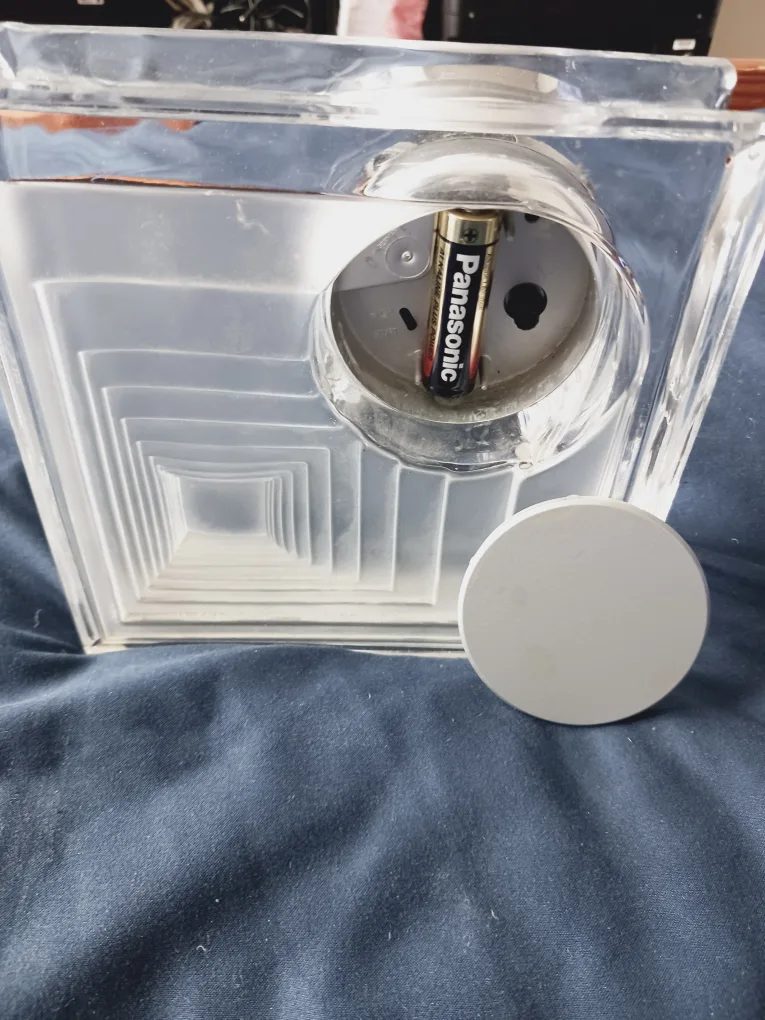 🇨🇦 collector's Elegant vintage Daum Crystal Clock image indicator(4)