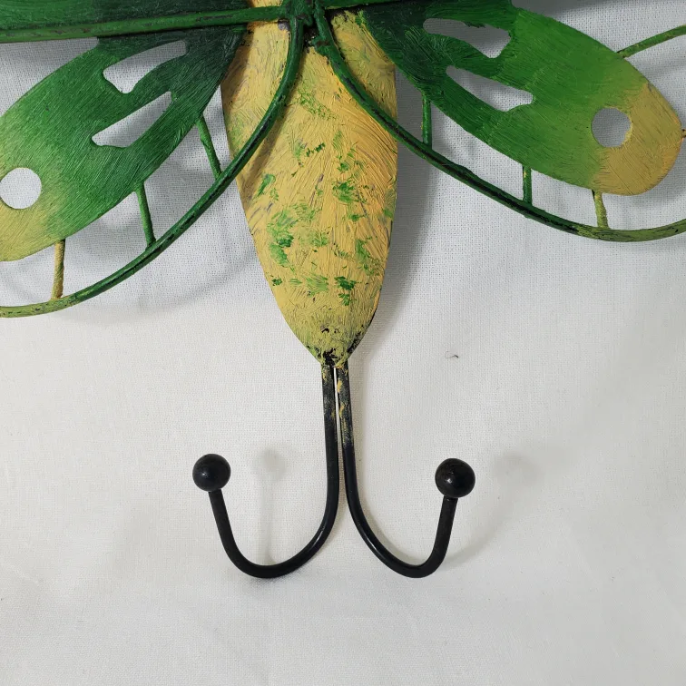 Metal Butterfly Wall Hook set of 2 image indicator(7)