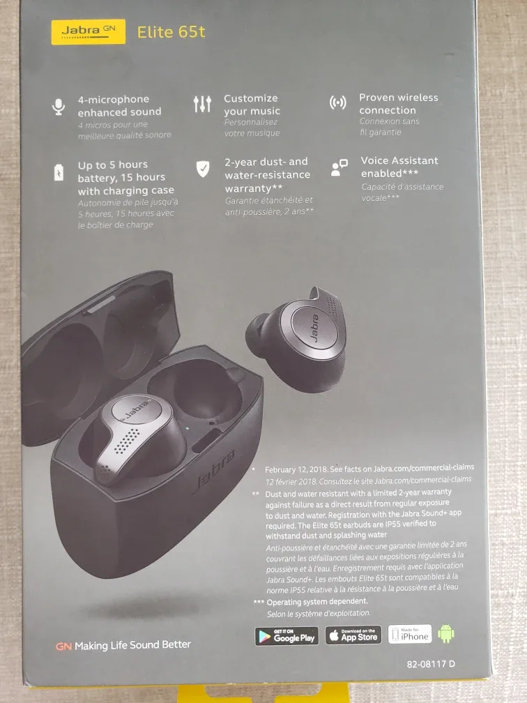 Jabra Elite 65t True Wireless Earbuds image indicator(4)