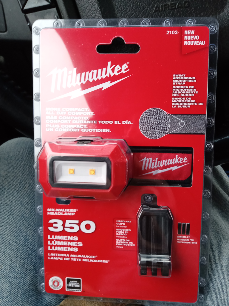 Milwaukee head lamp - photo 2
