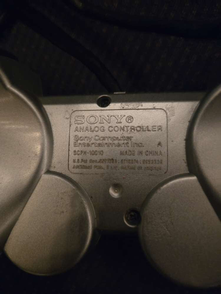 Sony Playstation 2 Analog Controller - Silver
