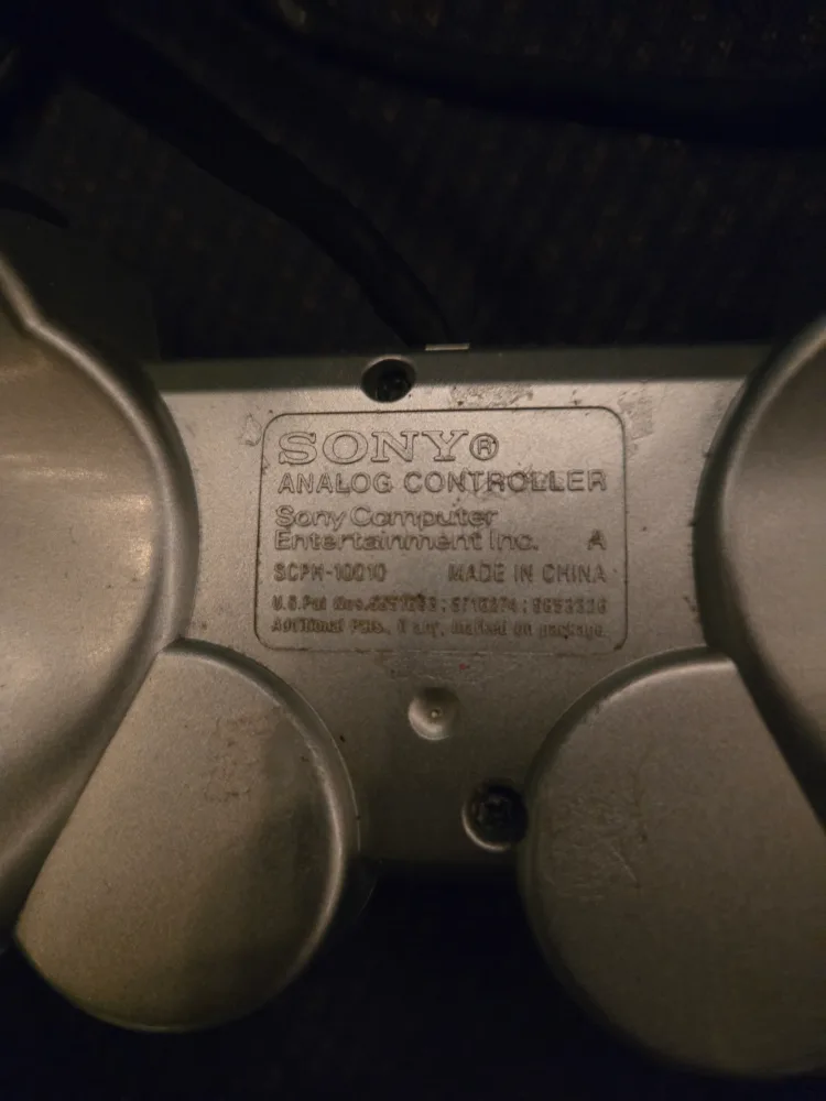 Sony Playstation 2 Analog Controller - Silver thumbnail