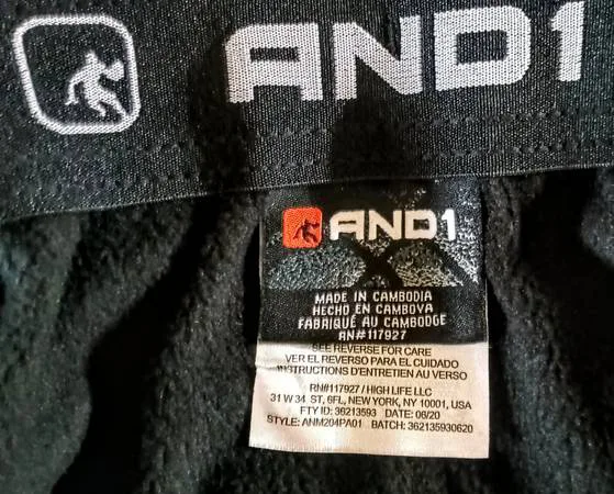 AND1 Men's Tech Fleece Sweatpants (Brand New) image indicator(7)