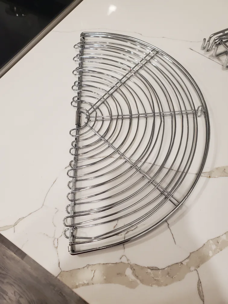 Set of 3 Chrome Wire Cooling Racks image indicator(5)