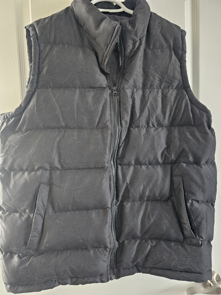 Black Puffer Vest