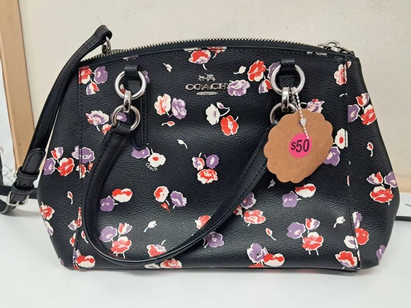 Coach Floral Handbag thumbnail