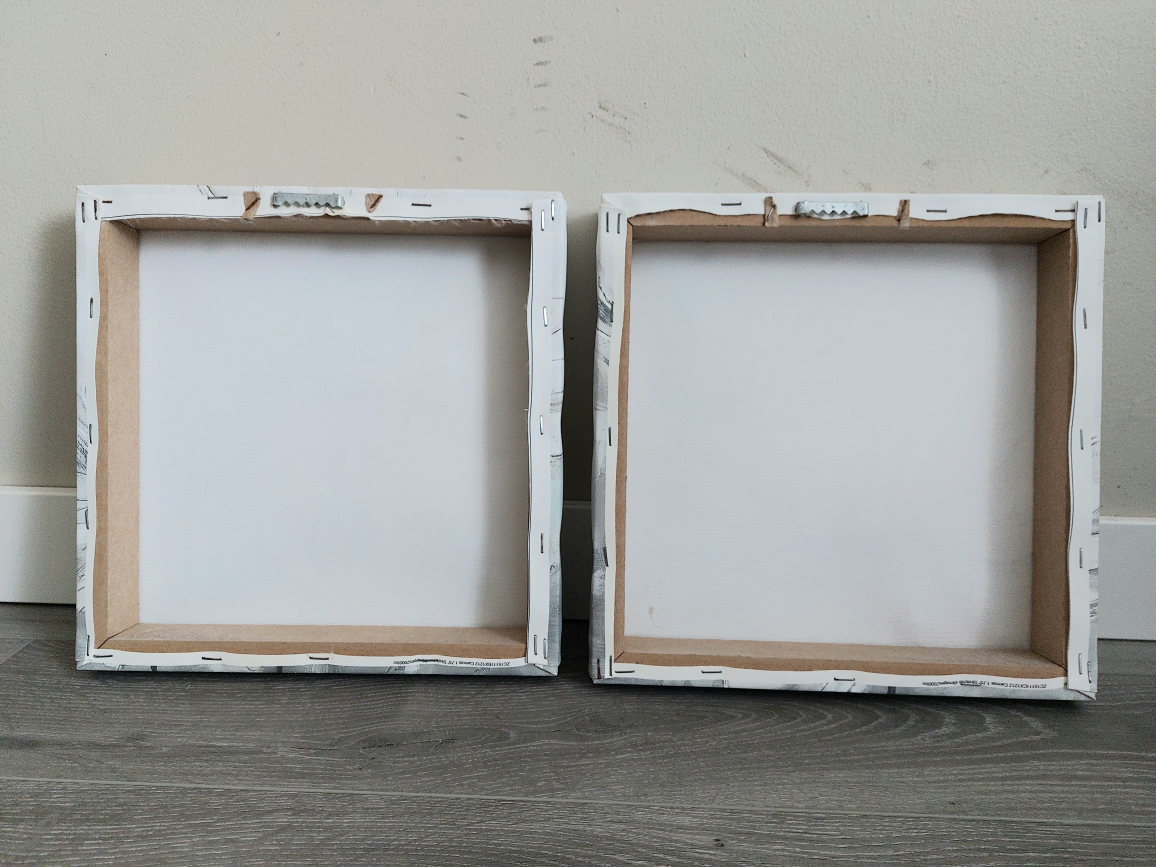 Pair of White Flower Canvas Wall Art - photo 2