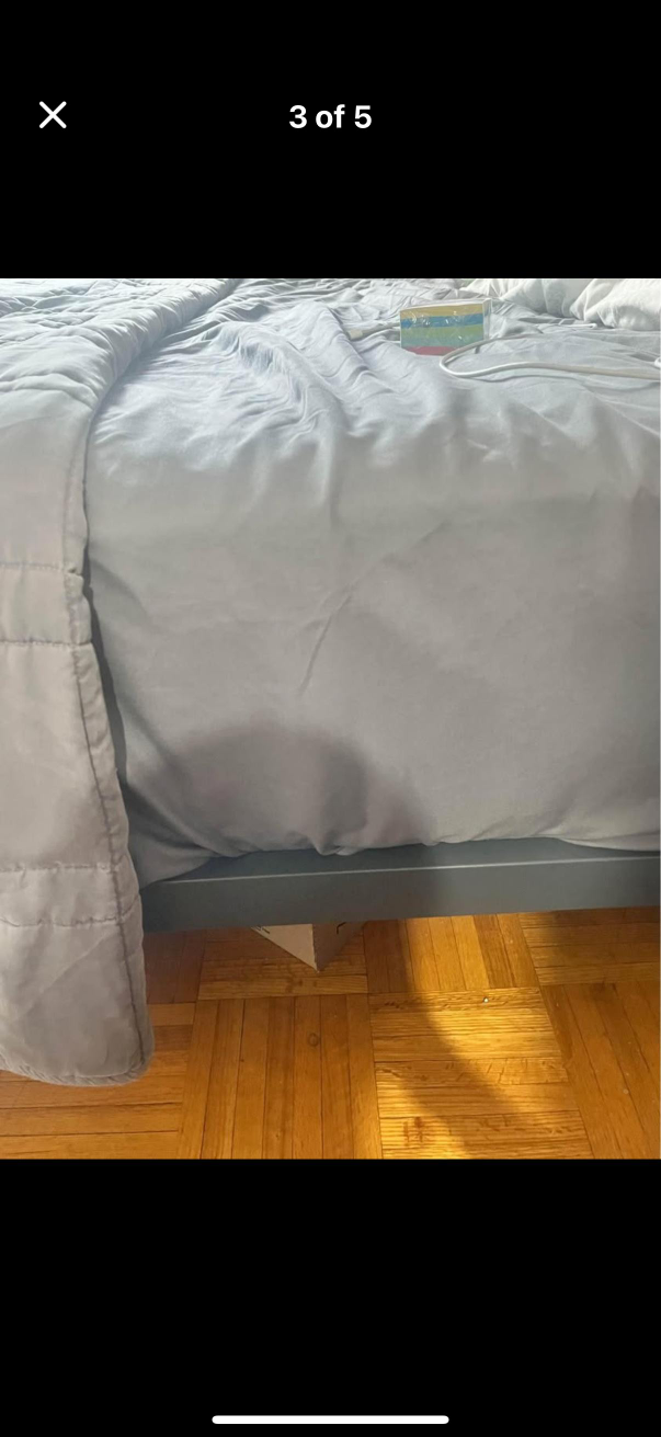 Zinus Bed Frame with Headboard and Mattress - photo 5
