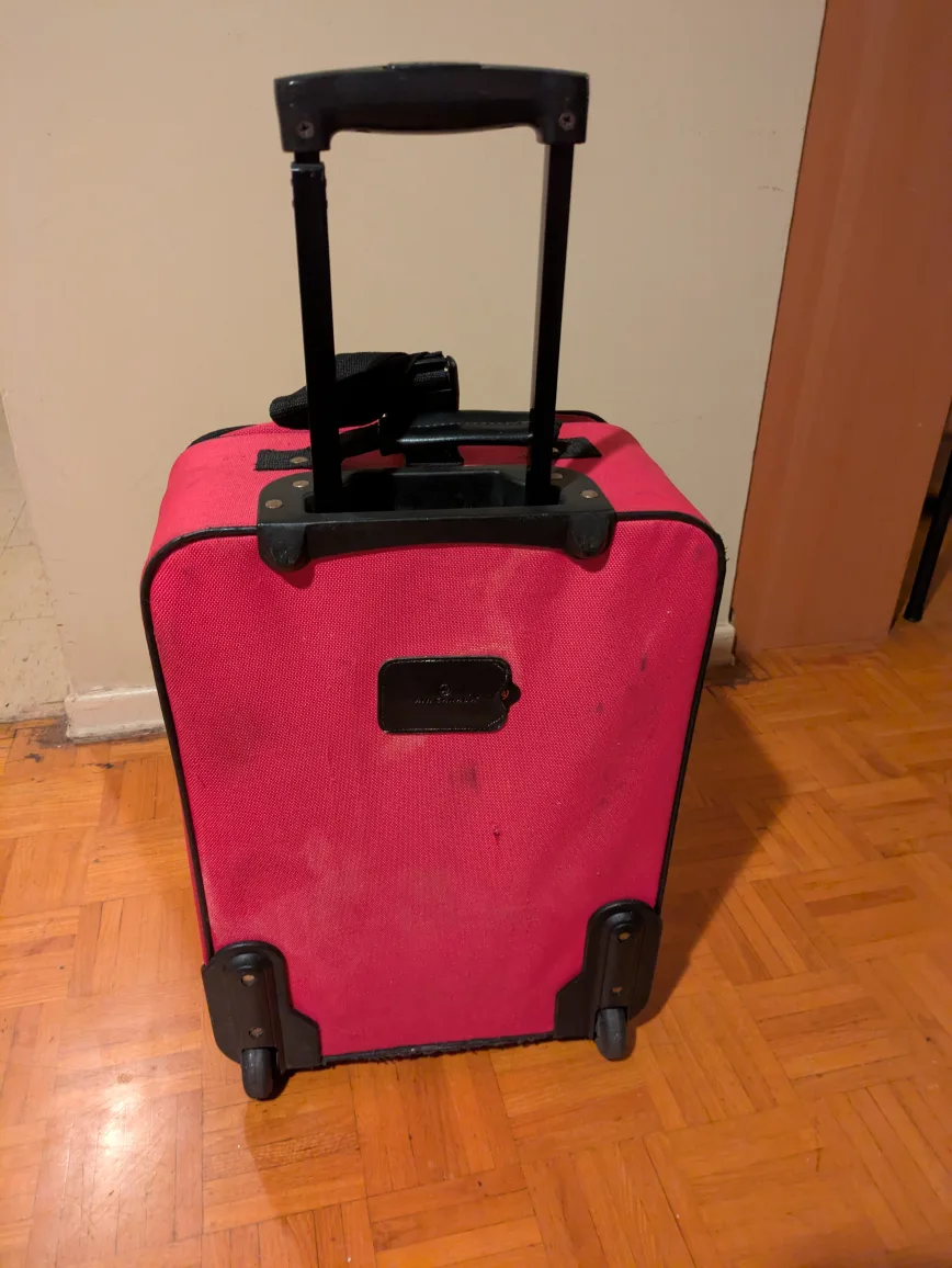Pink Rolling Suitcase image indicator(3)