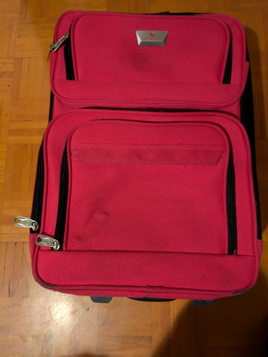 Pink Rolling Suitcase image indicator(5)