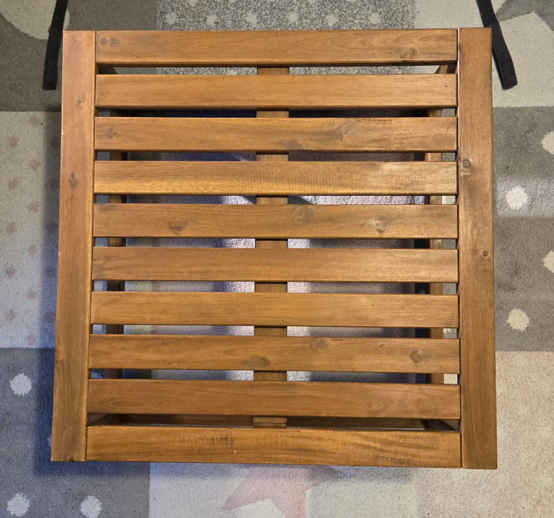 Stylish Square Wooden Coffee Table