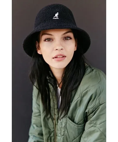 KANGOL -unisex- Bermuda Bucket Hat - Black image indicator(5)