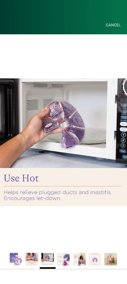 Lansinoh Hot & Cold Breast Therapy Packs image indicator(2)