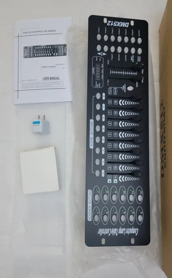 DMX 512 Light Controller with Polarity, 30 Banks of 8 Pro image indicator(5)