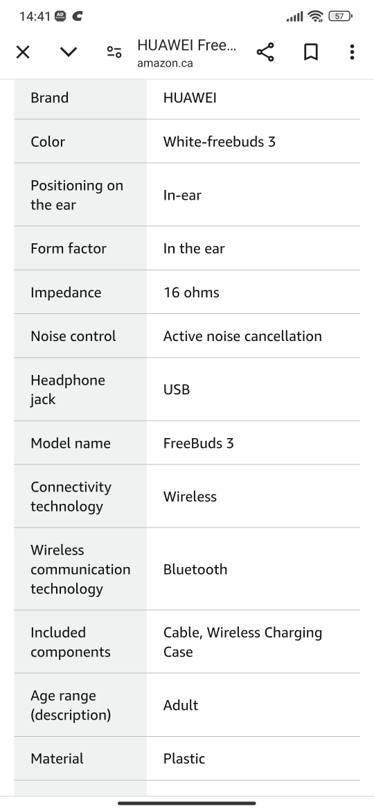Huawei FreeBuds 3 Wireless Earbuds - photo 4