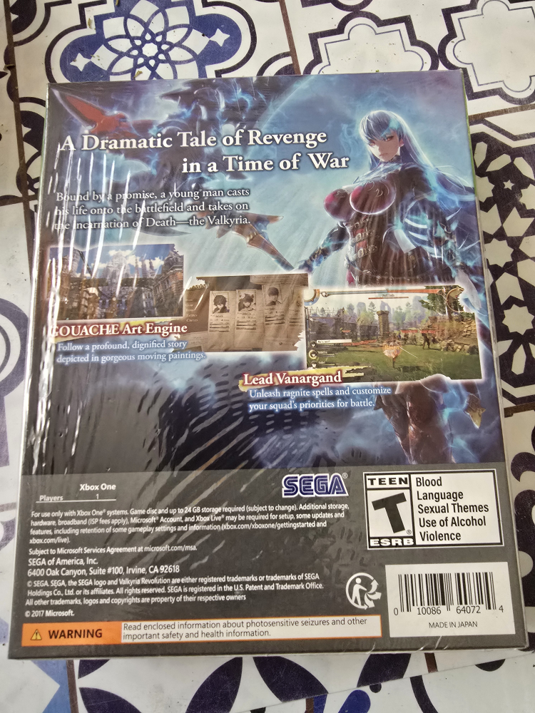 Valkyria Revolution Vanargand Edition (New Sealed) - photo 2
