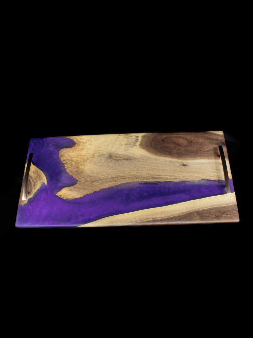 Violet Drift Epoxy Charcuterie Board - photo 2