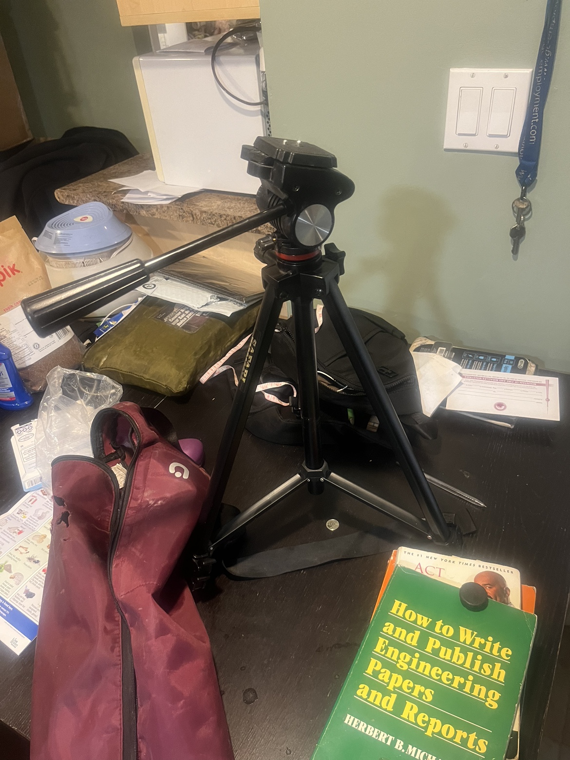 Camera Tripod with Carrying Case