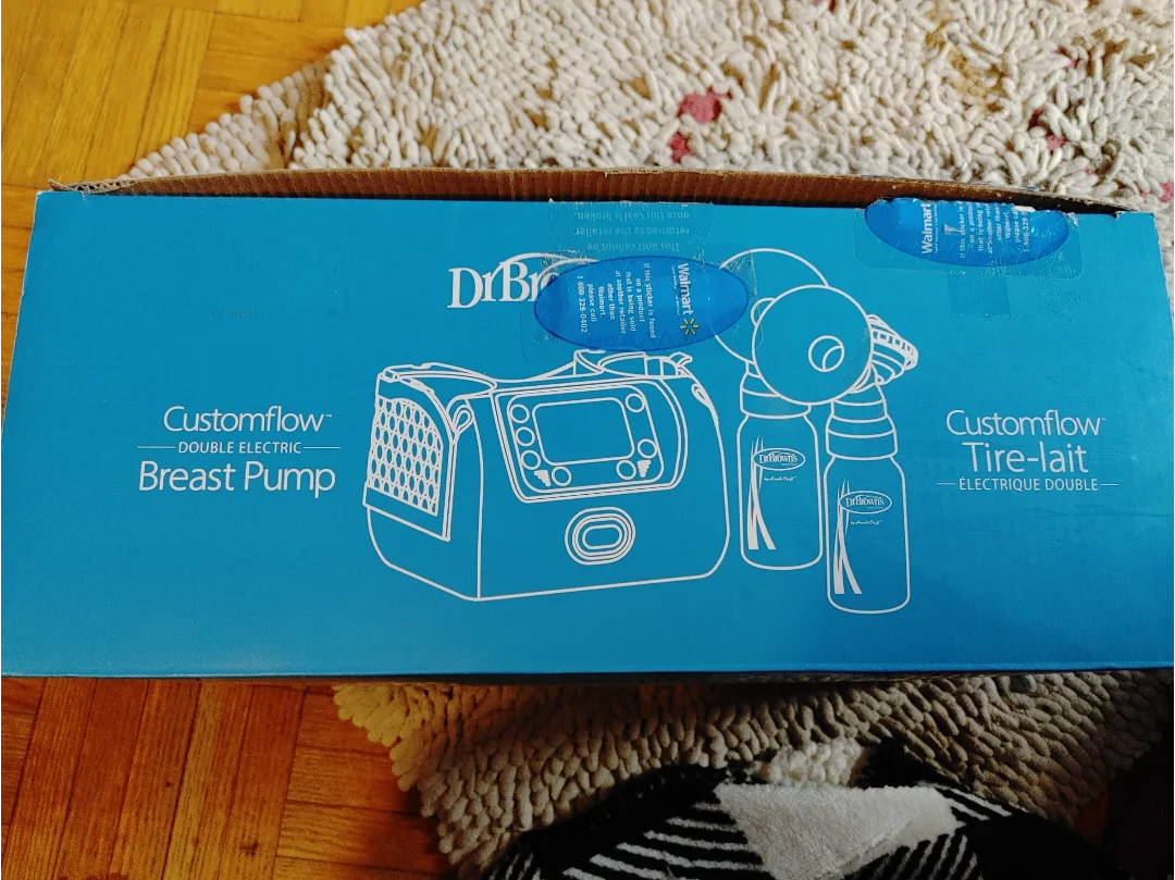 Dr Brown's Customflow Double Electric Breast Pump with Bottles image indicator(2)