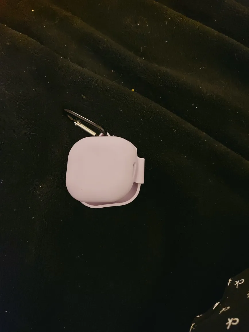 Purple Silicone Case with Carabiner thumbnail