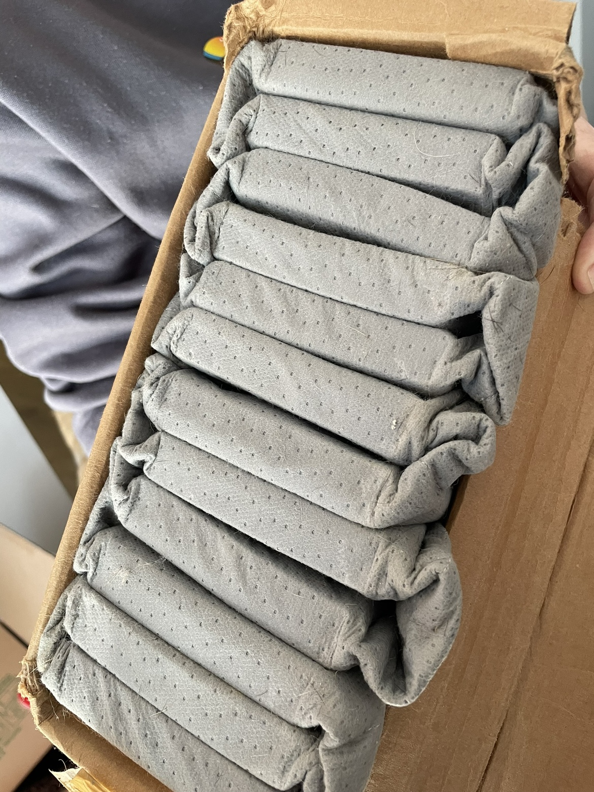 Grey Slatted Bed Support - Queen sized - photo 3