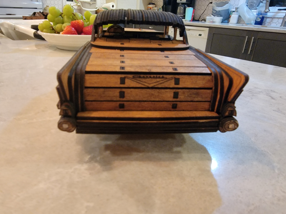 Chevrolet 1957 Classic Wooden Model Car Kit - photo 4
