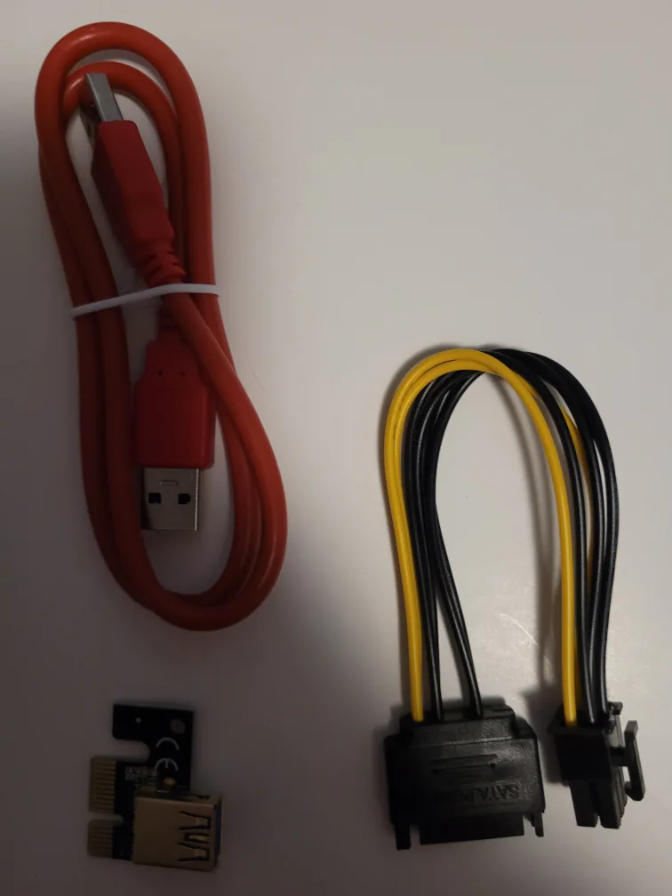 PCI-E to USB 3.0 & SATA Card with Cables image indicator(2)