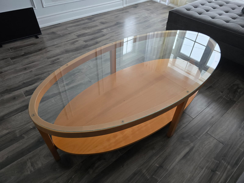 Oval Coffee Table
