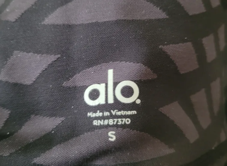 Alo Yoga High-Waisted Leggings - Size Small image indicator(3)