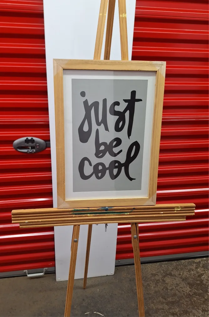 Wooden Folding Easel (for Kit Cat Club rescue) #ThriftyPicks image indicator(3)