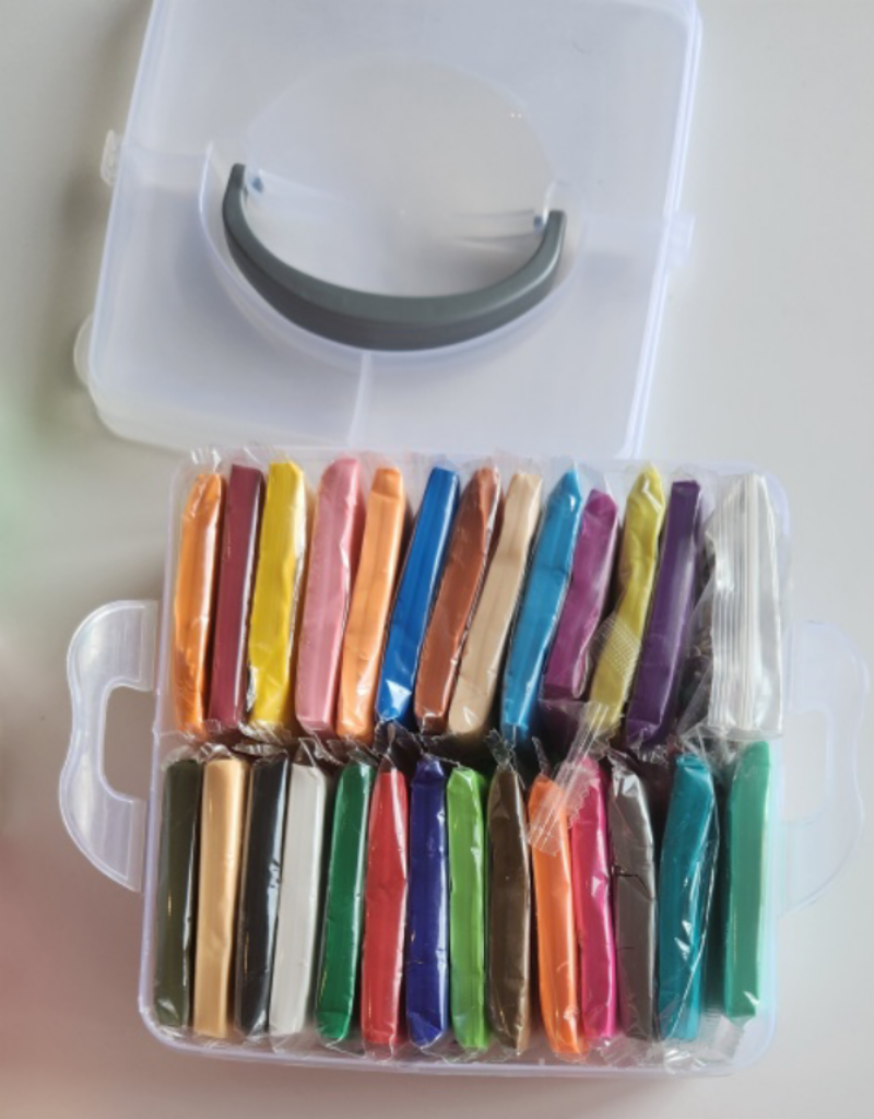Large Modelling Clay Set with Case - photo 2