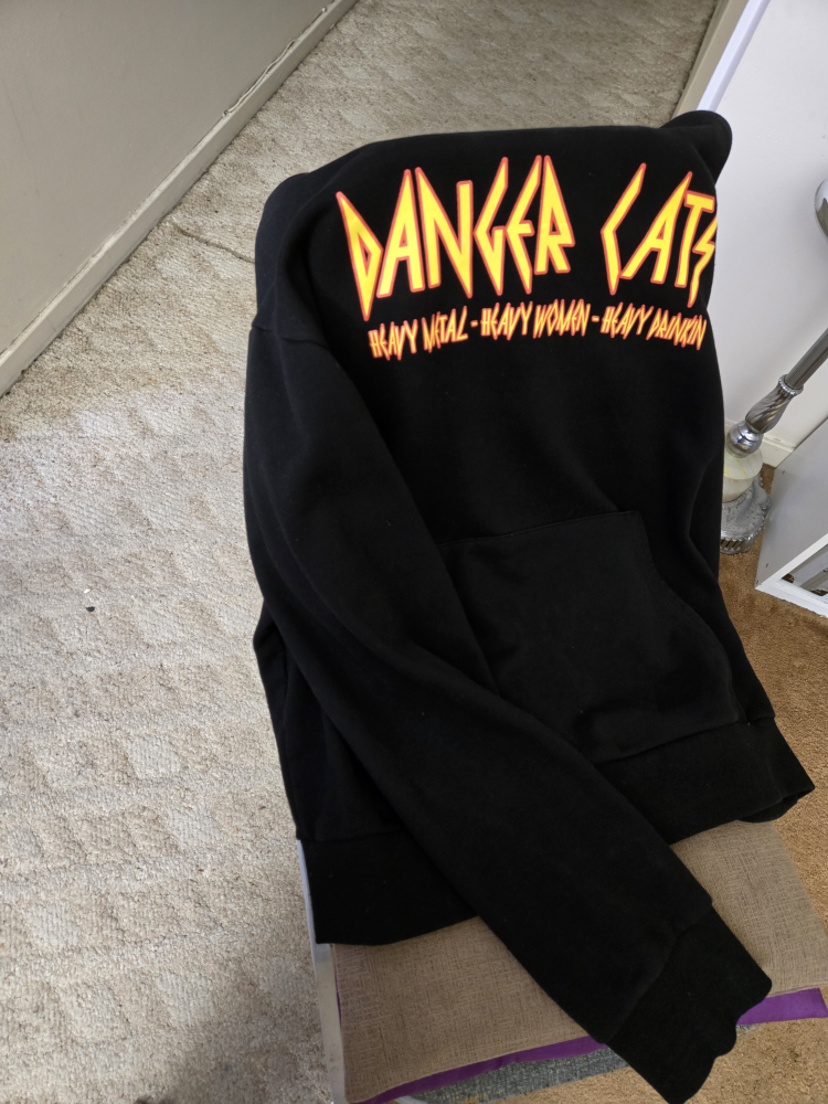 Danger Cats Hoodie- NEED GONE ASAP