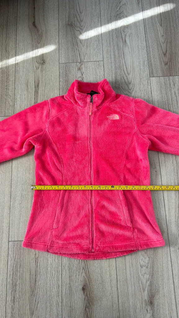 Girls' Pink The North Face Fleece Jacket - Size Kids Large - photo 4
