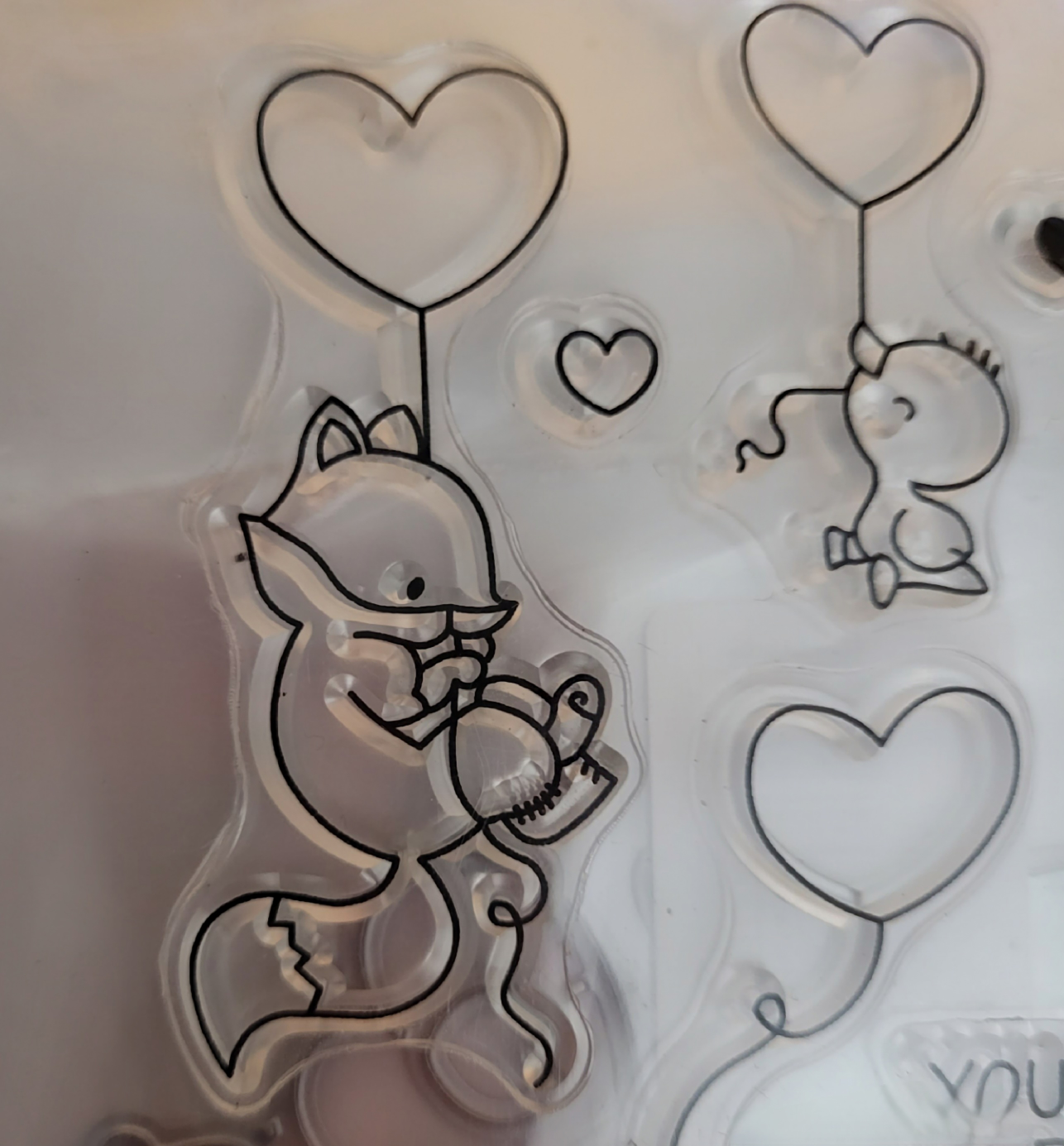 STAMP & DIE VALENTINES SET - photo 2