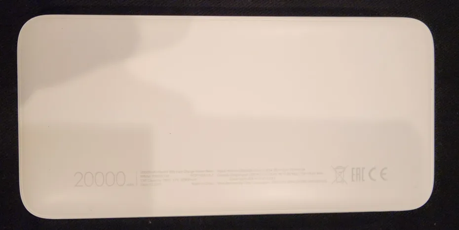 Xiaomi Redmi 20000mAh 18W Fast Charge Power Bank image indicator(6)