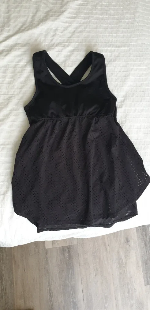 Joe Fresh Active Black Tank Top thumbnail