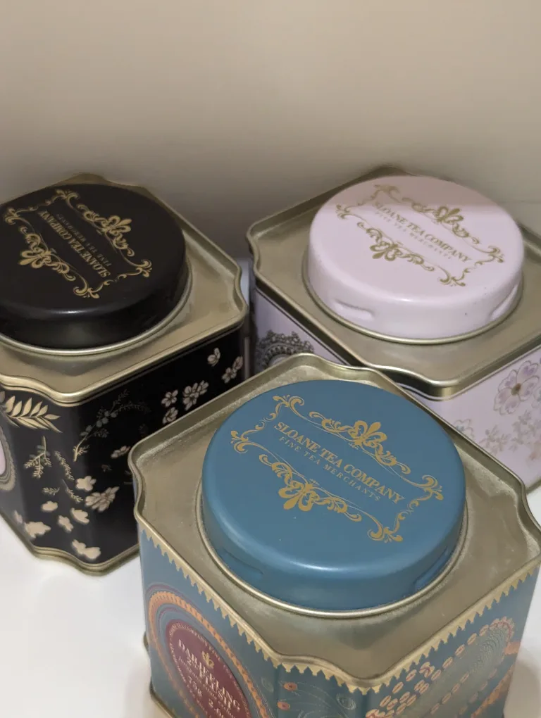 Sloane Tea Company collectible tea tin / tea caddies image indicator(3)