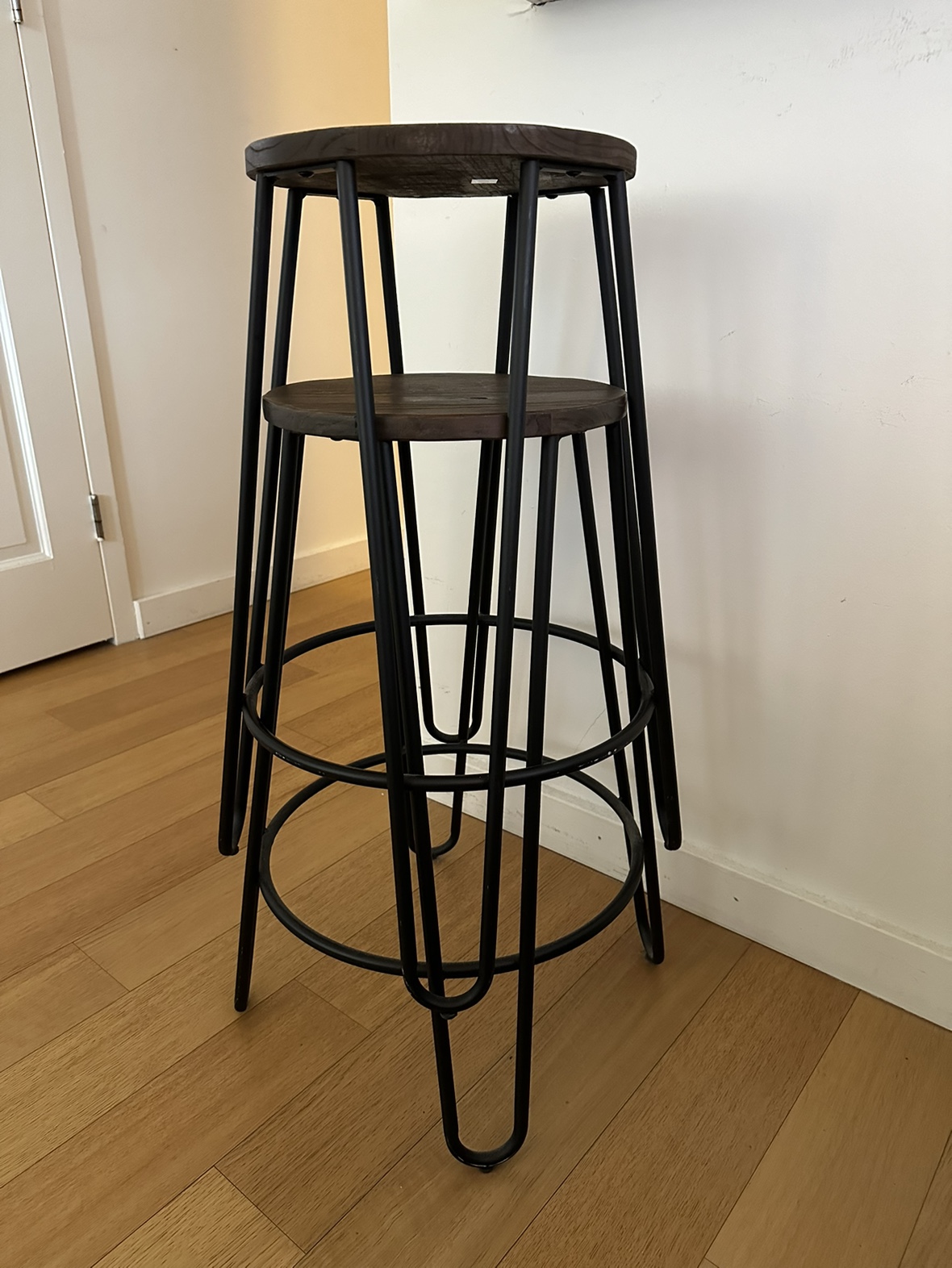 Set of 2 bar stools